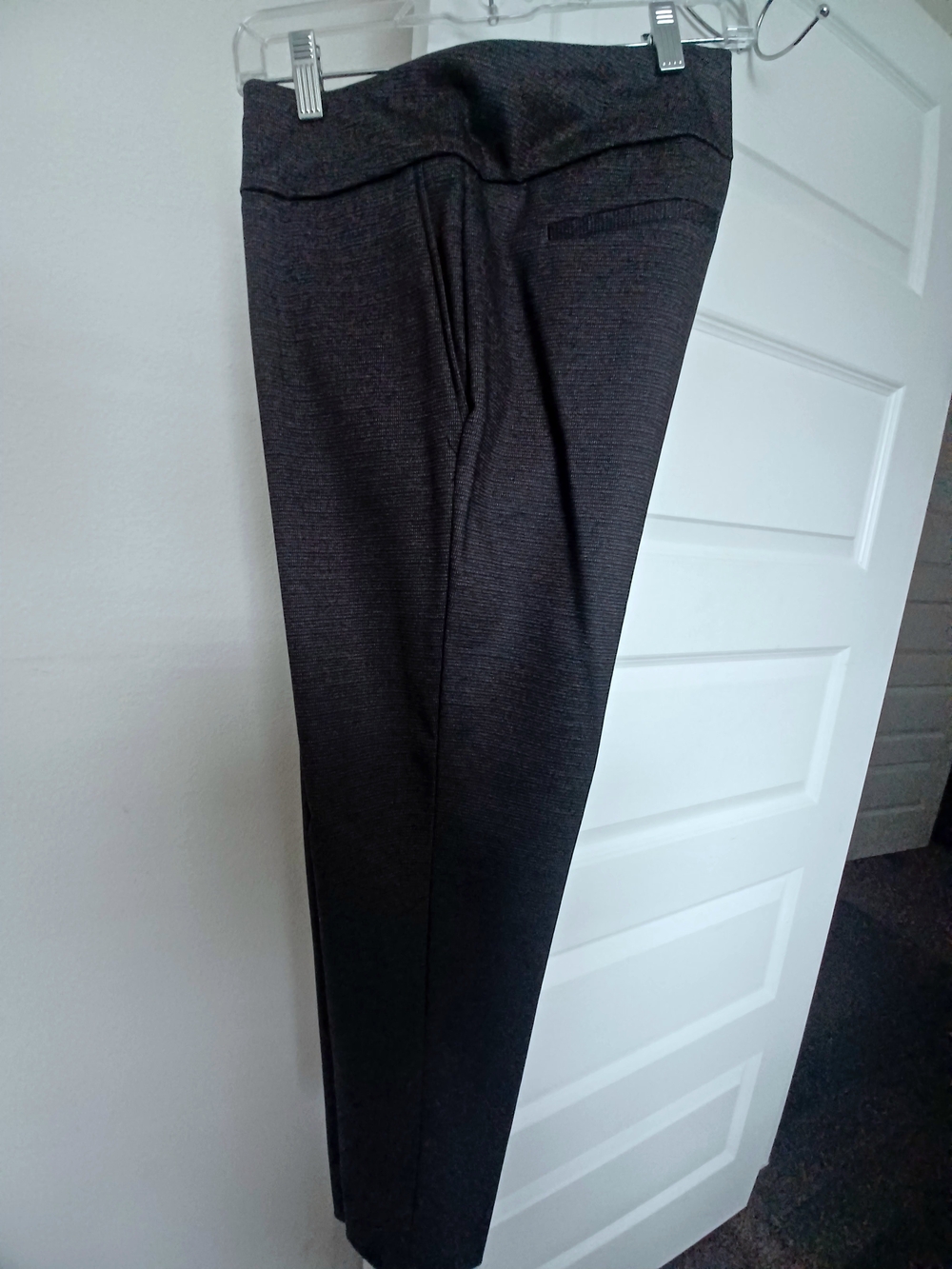 DALIA Women's Tailored Dress Pants in Dark Gray
